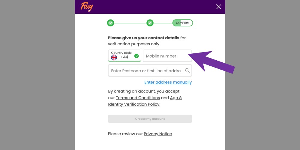 add phone number